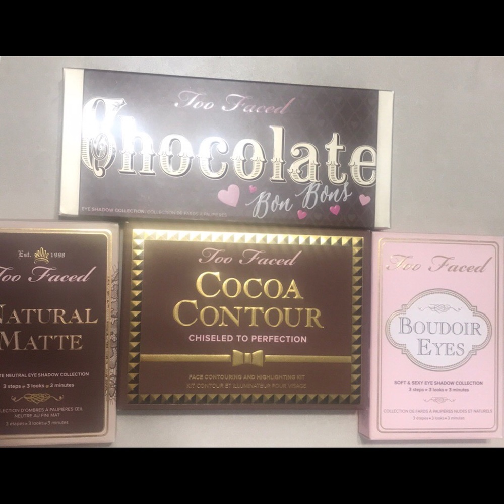 Requested listing of four boxes